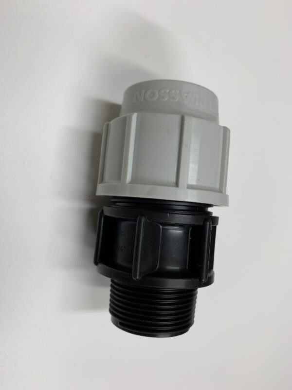Compression fittings with a BSP Male Thread